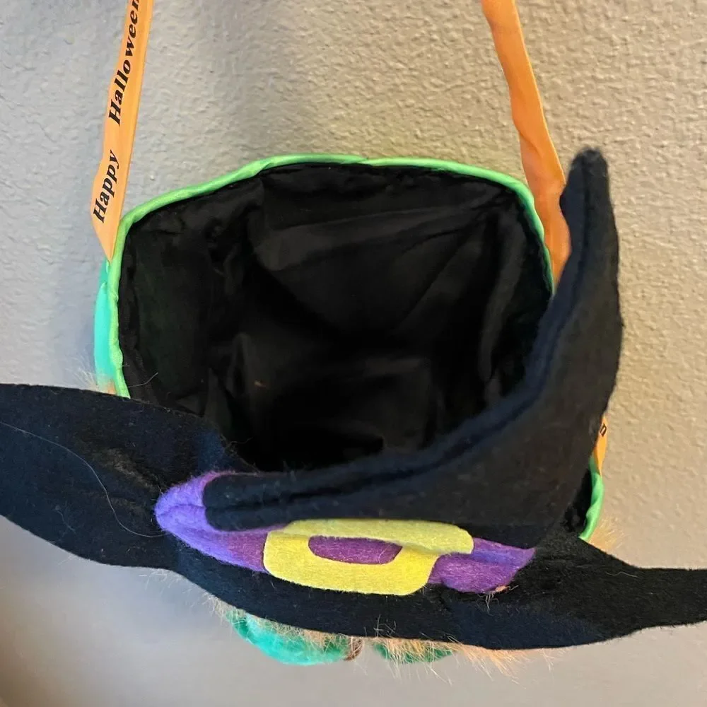 RARE Gemmy Witch Treat Bag